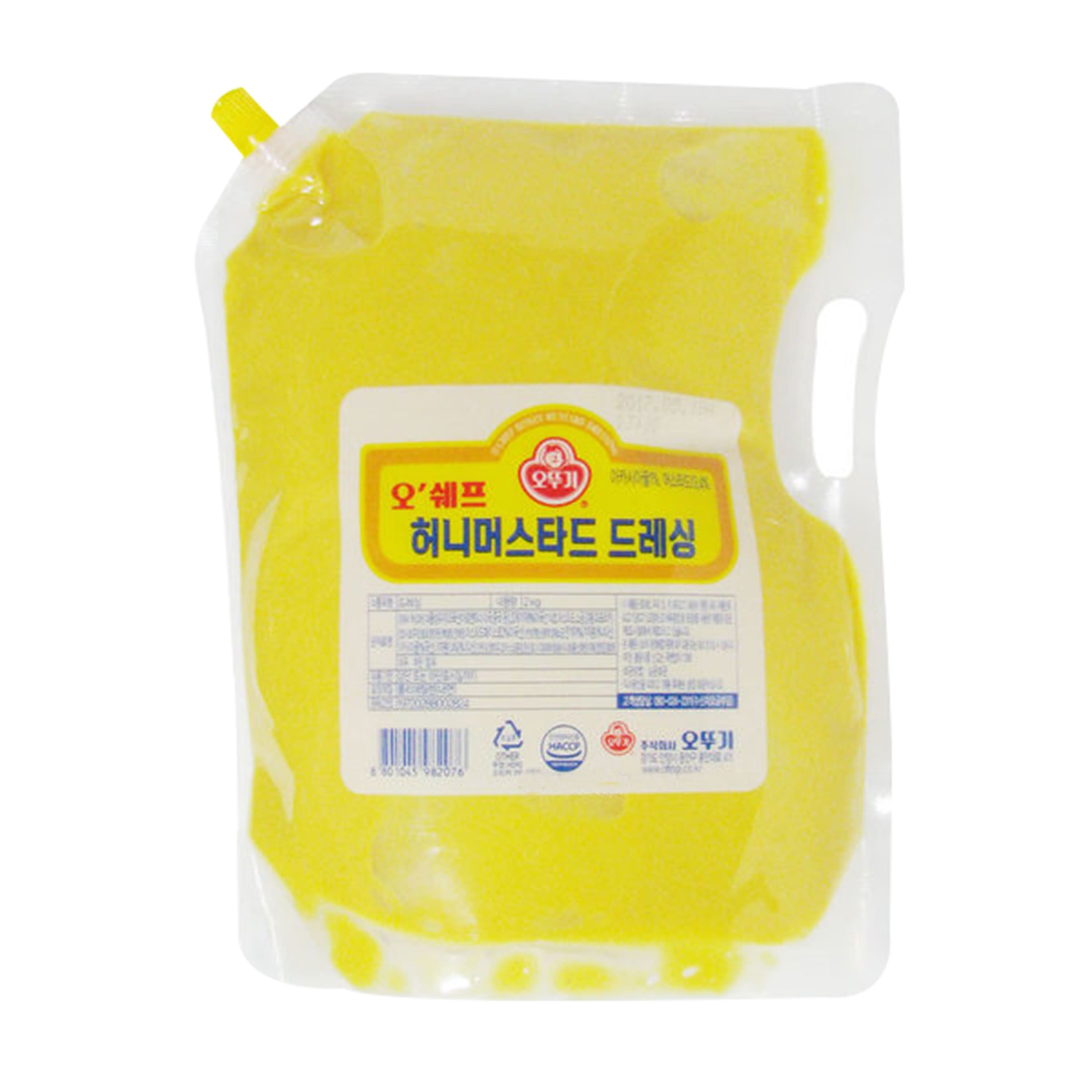 不倒翁蜂蜜芥末汁 